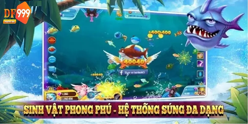 Game bắn cá đổi thưởng thẻ cào với đồ họa sống động