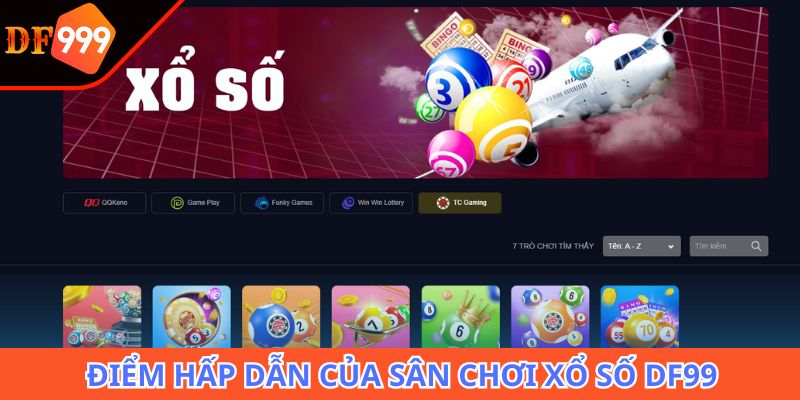 Sự đa dạng của xổ số tại DF999